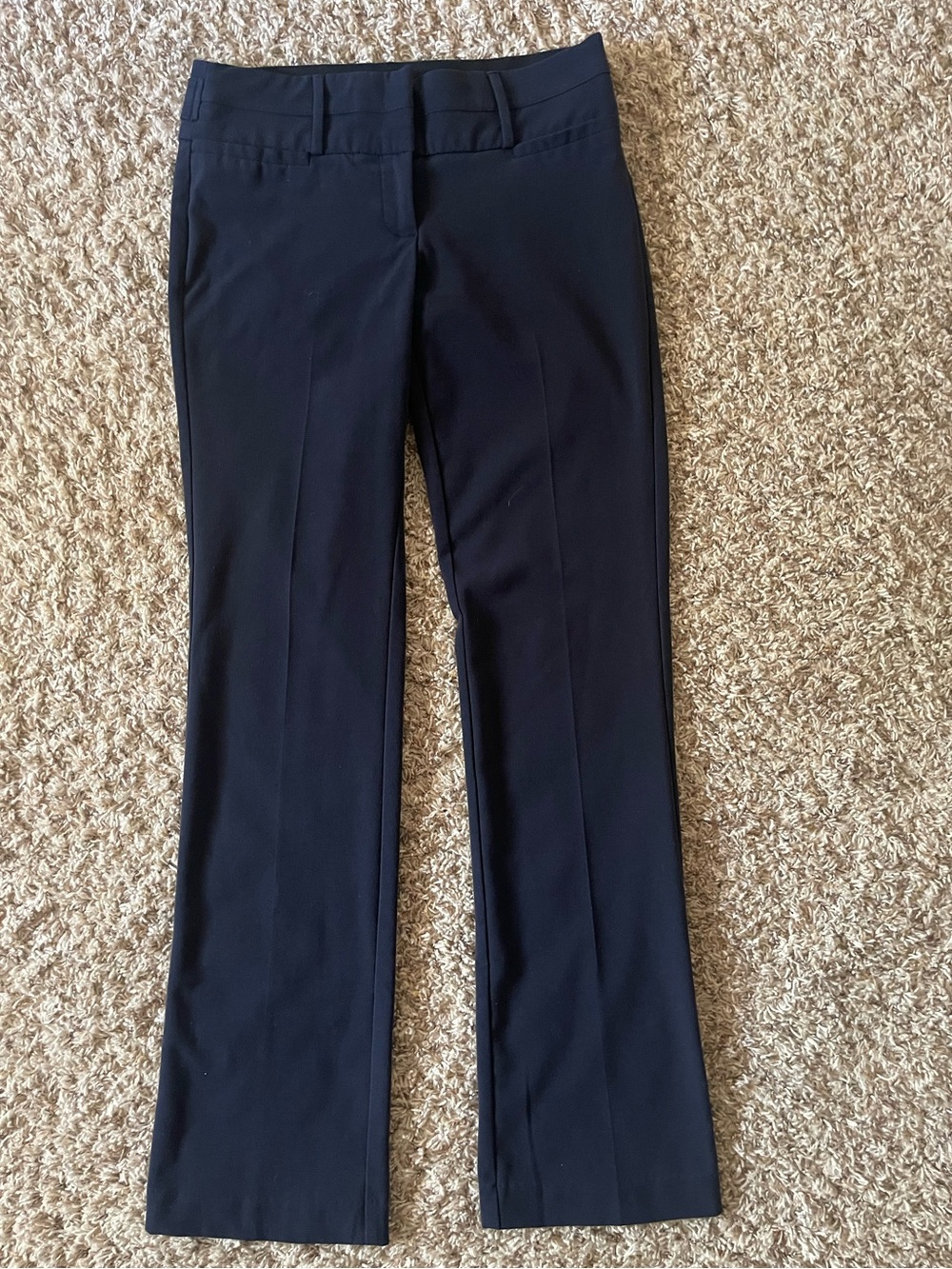 Maurices Navy Boot-Cut Dress Pants